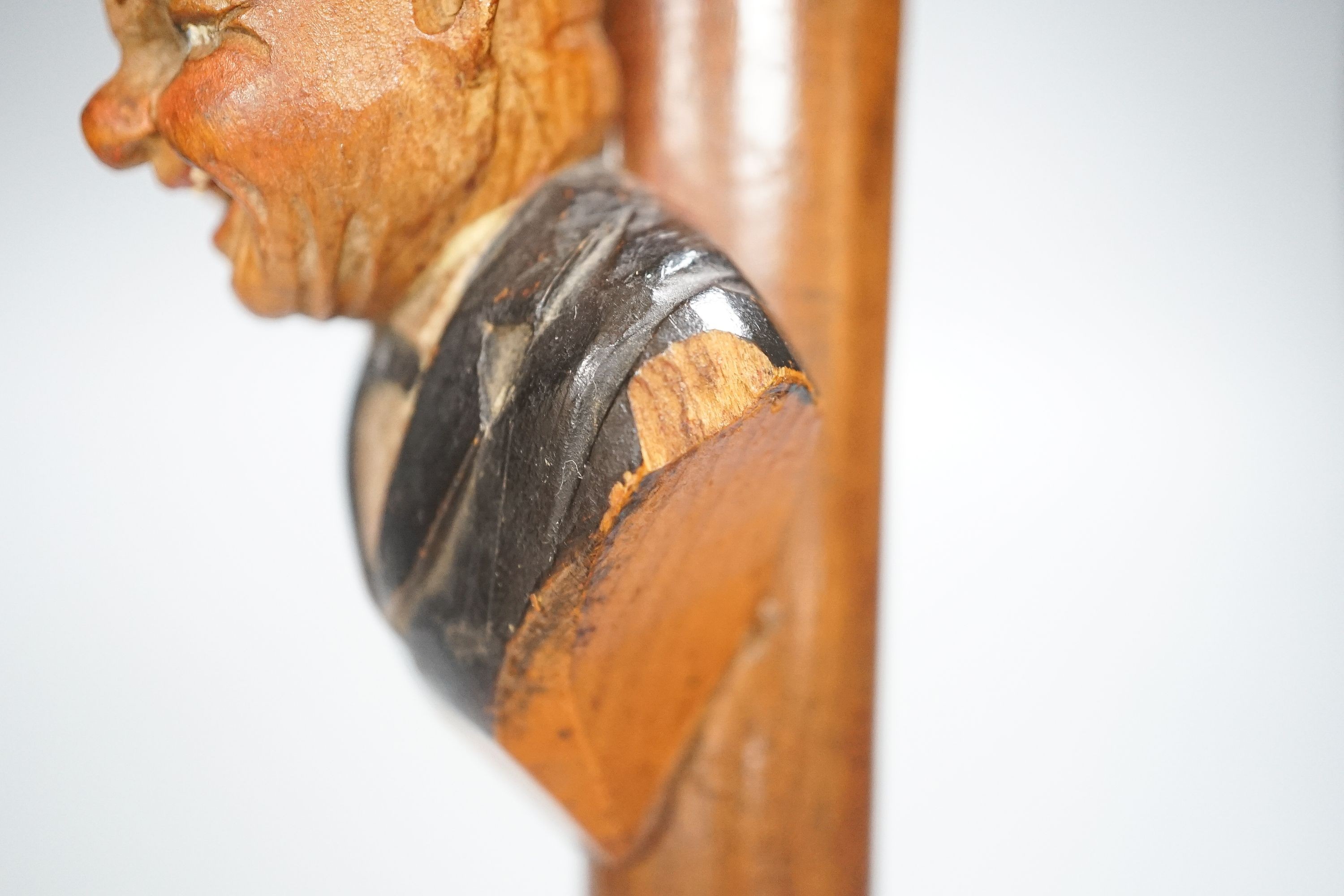 A carved novelty 